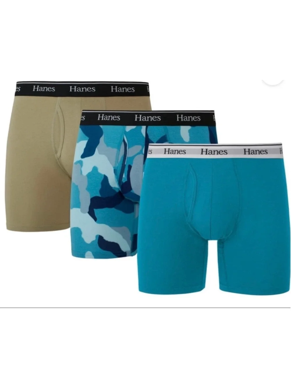 NEW N PACKAGE-HANES BOXER BRIEFS-SMALL